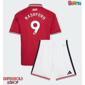 Manchester United Marcus Rashford #9 Hjemmebanesæt Børn 2026-27 Kort ærmer (+ korte bukser)